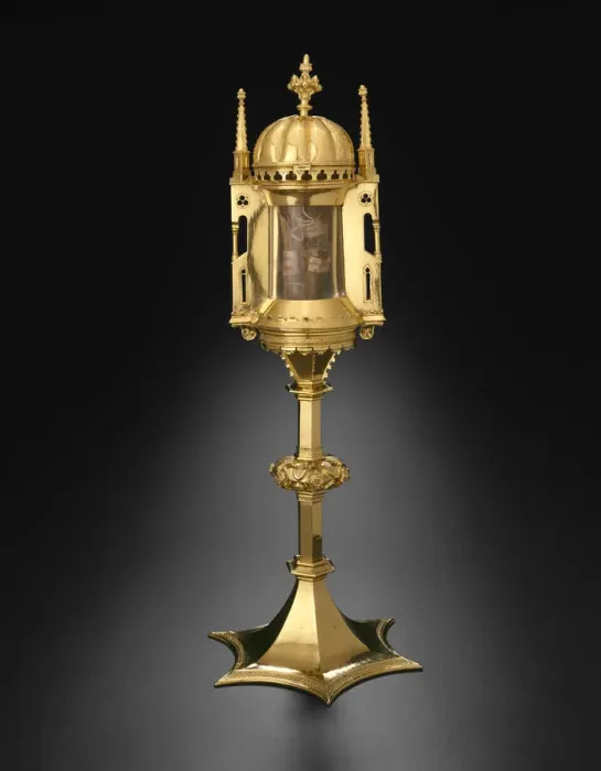 Framed Print : Circular Reliquary with Domed Roof and Relics of Saints Godehard and Bernward, 1375 / 1400 Framed Print : Circular Reliquary with Domed Roof and Relics of Saints Godehard and Bernward, 1375 / 1400
