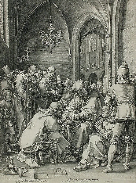 The Circumcision, 1594. Creator: Hendrik Goltzius