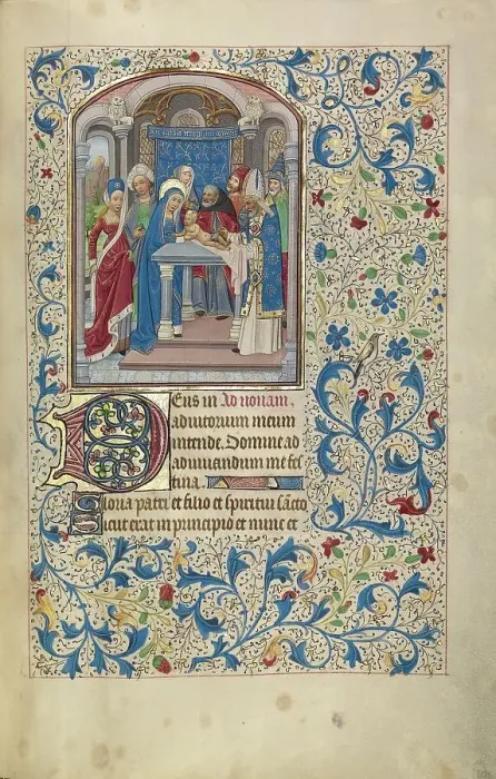 Framed Print : The Circumcision; Arenberg Hours, early 1460s. Creator: Willem Vrelant Framed Print : The Circumcision; Arenberg Hours, early 1460s. Creator: Willem Vrelant