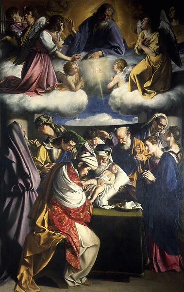 The circumcision of Christ, 1607. Creator: Gentileschi, Orazio (1563-1638)