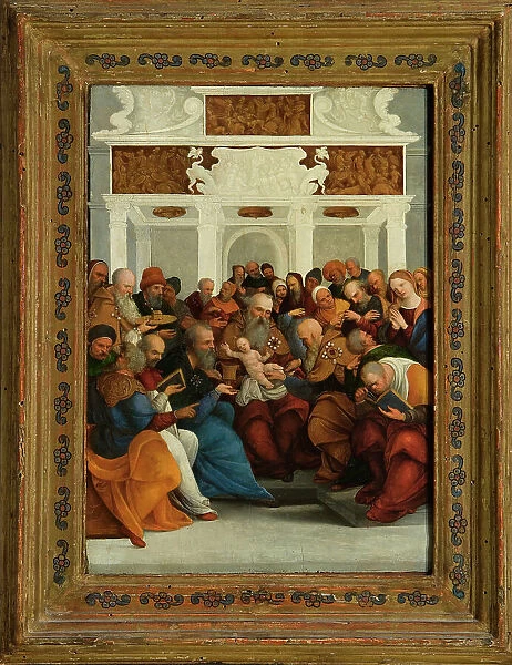The circumcision of Christ, ca 1522. Creator: Mazzolino, Ludovico (1480-1528)