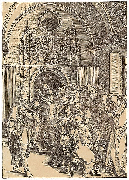 The circumcision of Christ, from The Life of the Virgin, c. 1505. Creator: Dürer, Albrecht (1471-1528)