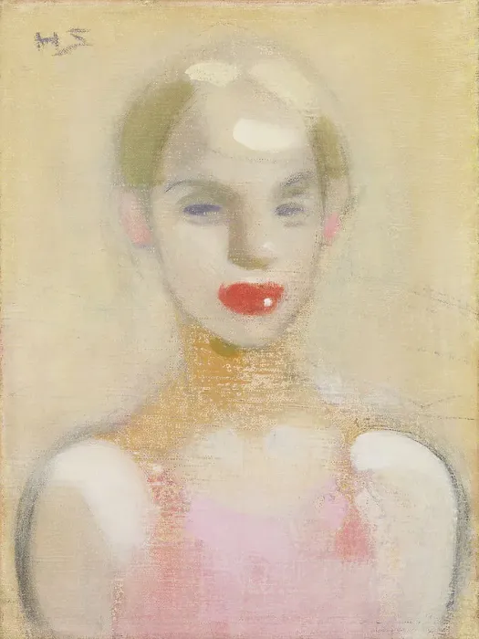 Framed Print : Circus Girl, 1916. Creator: Helene Schjerfbeck Framed Print : Circus Girl, 1916. Creator: Helene Schjerfbeck
