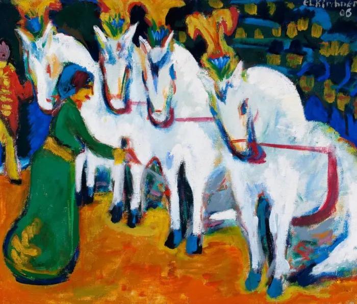 Framed Print : Circus horses dressage, 1908-1909 Framed Print : Circus horses dressage, 1908-1909