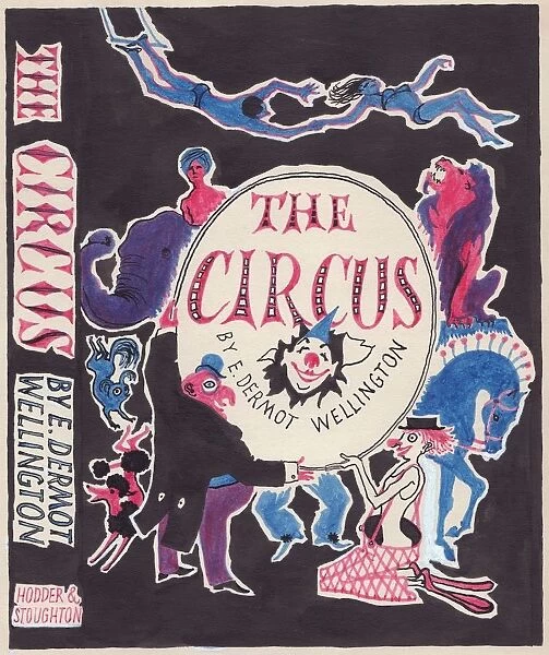 The Circus, mock-up for a book cover, c1950. Creator: Shirley Markham