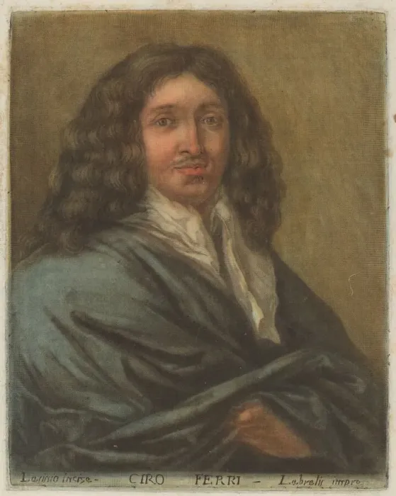 Framed Print : Ciro Ferri, 1789. Creator: Carlo Lasinio Framed Print : Ciro Ferri, 1789. Creator: Carlo Lasinio
