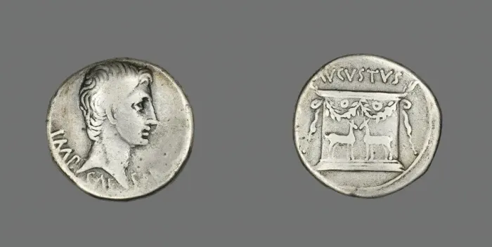 Framed Print : Cistophoric Tetradrachm (Coin) Portraying Emperor Augustus, about 25 BCE Framed Print : Cistophoric Tetradrachm (Coin) Portraying Emperor Augustus, about 25 BCE