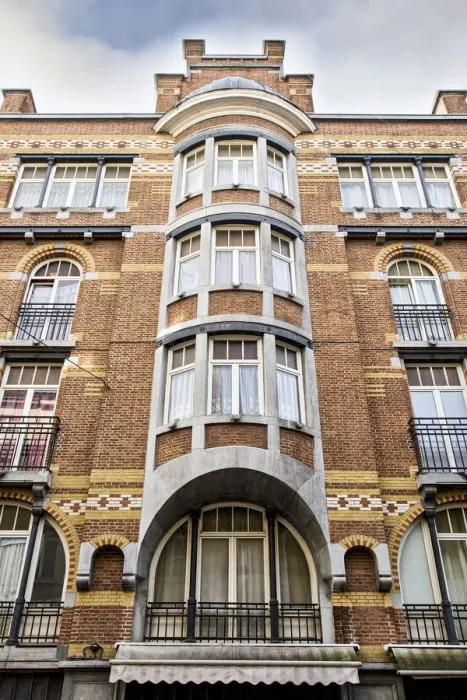 Framed Print : Cite Hellemans, Rue Blaes, Brussels, Belgium, (c1905-1914), c2014-2017. Artist: Alan John Ainsworth Framed Print : Cite Hellemans, Rue Blaes, Brussels, Belgium, (c1905-1914), c2014-2017. Artist: Alan John Ainsworth