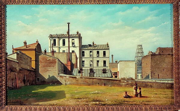 Cite Nys, rue de l'Orillon, 1870. Creator: C Bussilliet