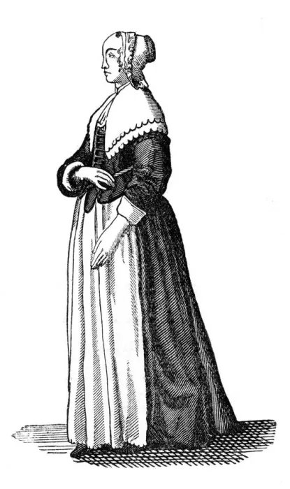 Framed Print : Citizens daughter, 1649, (1910) Framed Print : Citizens daughter, 1649, (1910)
