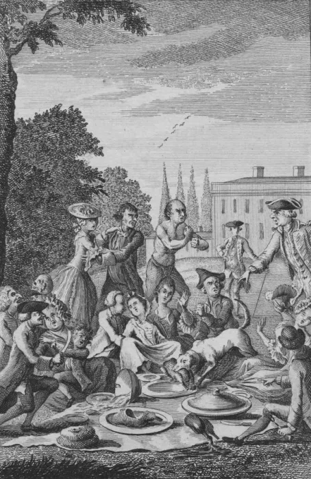 Framed Print : The Citizens Fete Champetre, c1770 Framed Print : The Citizens Fete Champetre, c1770