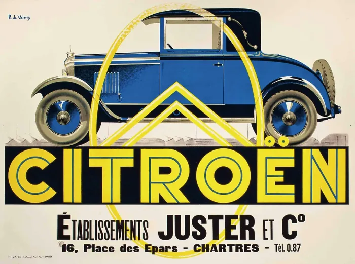 Framed Print : Citroen, c1932. Creator: Valerio, Roger de (1886-1951) Framed Print : Citroen, c1932. Creator: Valerio, Roger de (1886-1951)