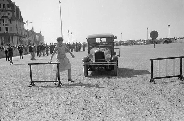 Citroen competing at Boulogne Motor Week, France, 1928. Artist: Bill Brunell