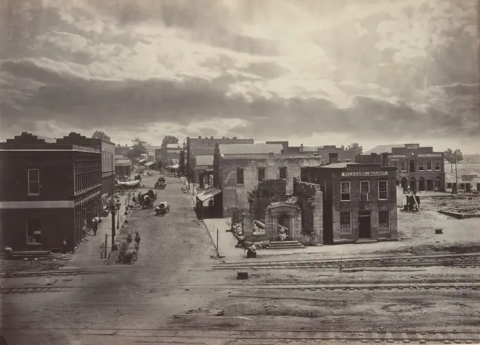 Framed Print : City of Atlanta, Georgia No. 2, 1866. Creator: George N. Barnard Framed Print : City of Atlanta, Georgia No. 2, 1866. Creator: George N. Barnard