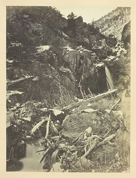 City Creek Canon, Wasatch Mountains, Salt Lake Valley, 1868 / 69. Creator: Andrew Joseph Russell