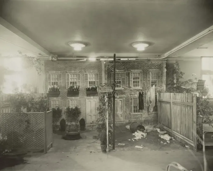 Framed Print : City Gardens Club of New York City Exhibition at the International Flower Show, March, 1921. Creator: Frances Benjamin Johnston Framed Print : City Gardens Club of New York City Exhibition at the International Flower Show, March, 1921. Creator: Frances Benjamin Johnston
