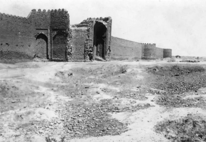 Framed Print : City gate, Samarra, Mesopotamia, 1918 Framed Print : City gate, Samarra, Mesopotamia, 1918