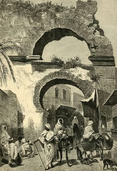 City Gate in Tunis, 1881. Creator: Unknown