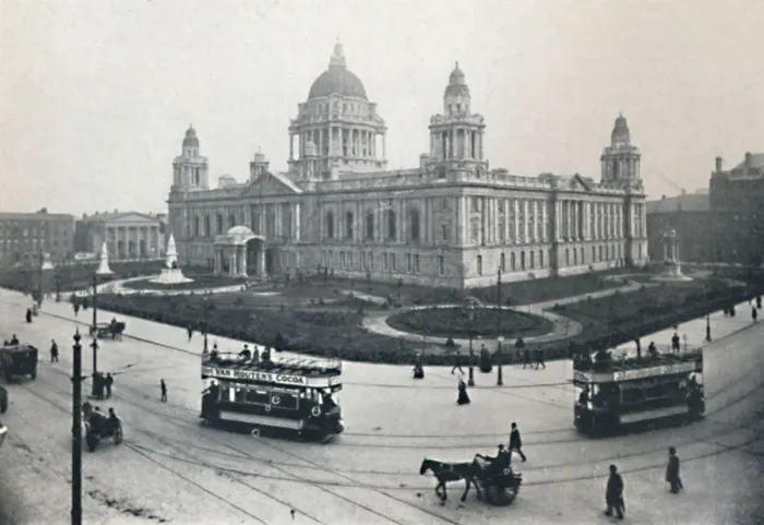 Framed Print : City Hall, Belfast, 1917 Framed Print : City Hall, Belfast, 1917