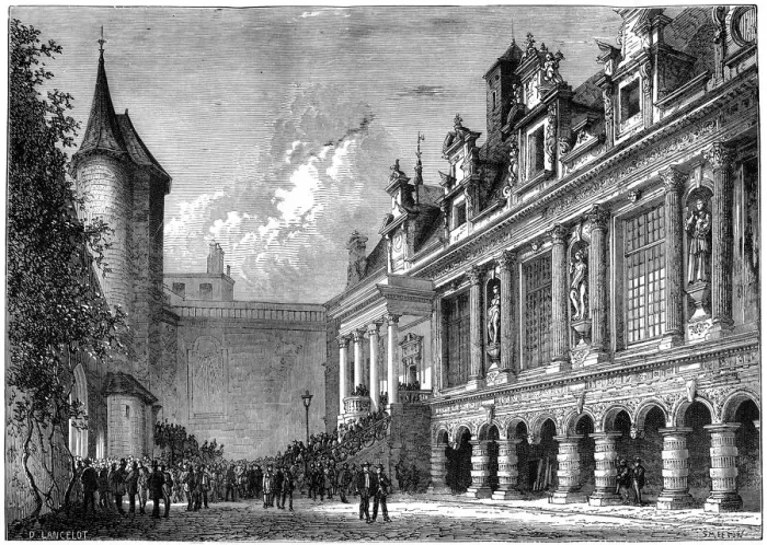 Framed Print : City Hall in La Rochelle, France, 1882-1884. Artist: Smeeton Framed Print : City Hall in La Rochelle, France, 1882-1884. Artist: Smeeton