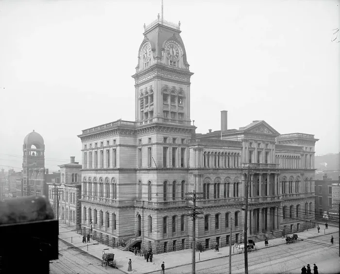 Framed Print : City Hall, Louisville, Ky. c1906. Creator: Unknown Framed Print : City Hall, Louisville, Ky. c1906. Creator: Unknown