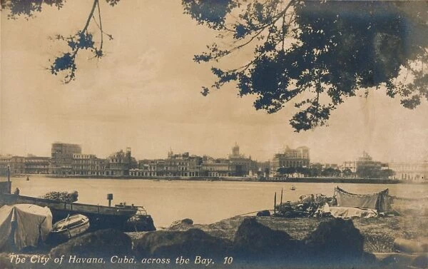 The City of Havana, Cuba, across the Bay, c1930