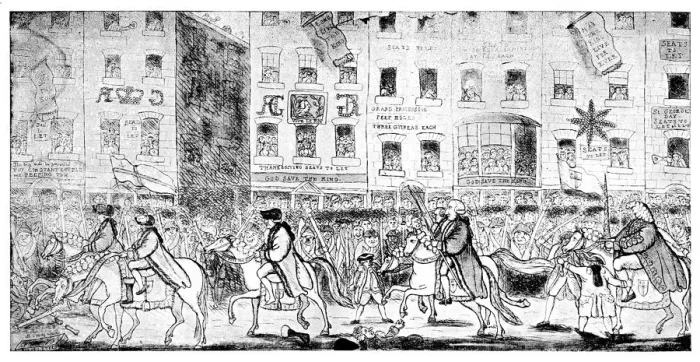 Framed Print : City Horsemanship or Procession to St Paul s, 1789 Framed Print : City Horsemanship or Procession to St Paul s, 1789