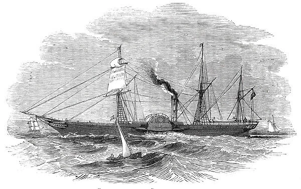 The City of London Aberdeen Steam-Ship, 1844. Creator: Unknown