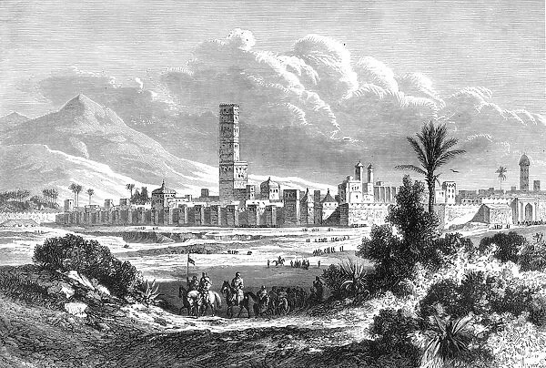 A city in Morocco, 19th century