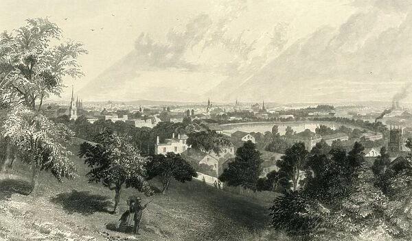 City of Providence, from Prospect Hill, 1872. Creator: Robert Hinshelwood