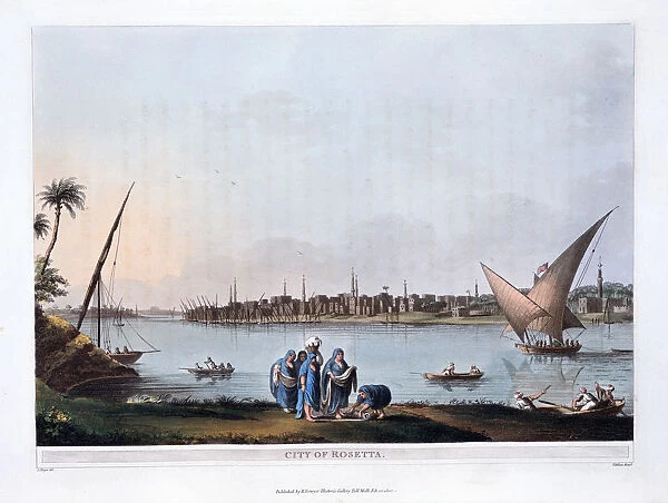 City of Rosetta, 1801. Artist: Thomas Milton