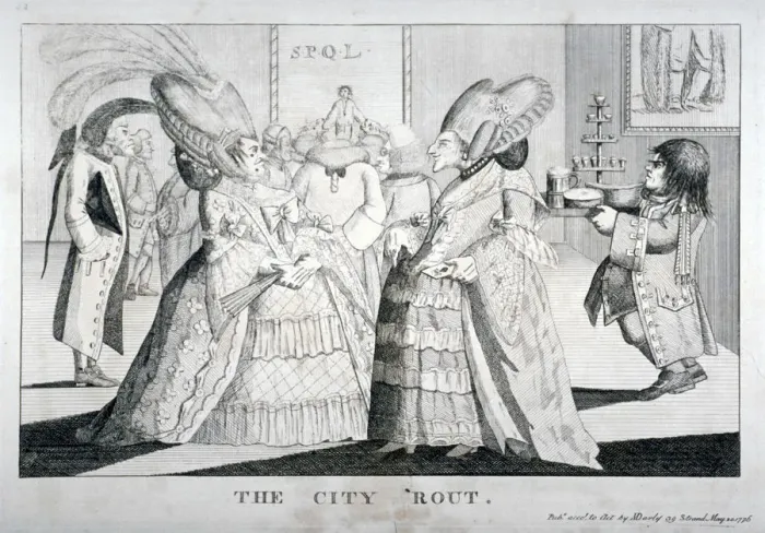 Framed Print : The City rout, 1776 Framed Print : The City rout, 1776