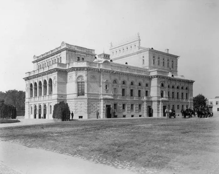 Framed Print : City Theatre, Nizhny Novgorod, Russia, 1896. Artist: Maxim Dmitriev Framed Print : City Theatre, Nizhny Novgorod, Russia, 1896. Artist: Maxim Dmitriev