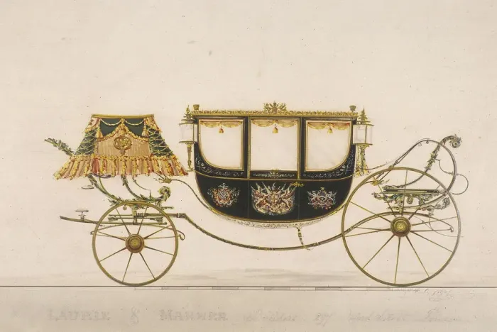 Framed Print : Civic carriage of Lord Mayor William Hunter, 1851. Artist: J Gilfoy Framed Print : Civic carriage of Lord Mayor William Hunter, 1851. Artist: J Gilfoy