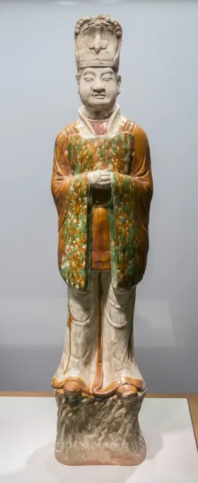Framed Print : Civil Official (Wenguan), Tang dynasty (618-907 A. D. ), 8th century. Creator: Unknown Framed Print : Civil Official (Wenguan), Tang dynasty (618-907 A. D. ), 8th century. Creator: Unknown