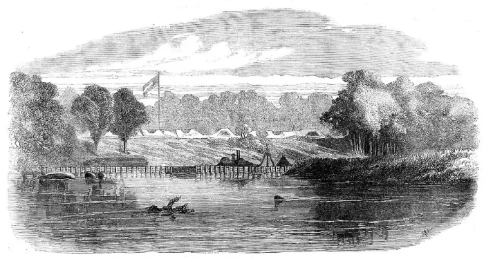 Framed Print : The Civil War in America: Drury's Bluff, a Confederate position on the James River... 1862. Creator: Unknown;Unknown Framed Print : The Civil War in America: Drury's Bluff, a Confederate position on the James River... 1862. Creator: Unknown;Unknown
