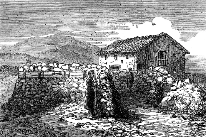 Framed Print : Civil War in Spain: Redoubt of San Candido, 1874. Creator: Unknown Framed Print : Civil War in Spain: Redoubt of San Candido, 1874. Creator: Unknown