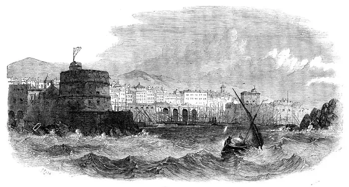 Framed Print : Civita Vecchia, 1858. Creator:s Read Framed Print : Civita Vecchia, 1858. Creator:s Read
