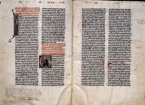De Civitate Dei Libri XXII (City of God), handwritten copy made probably in Avignon (France)