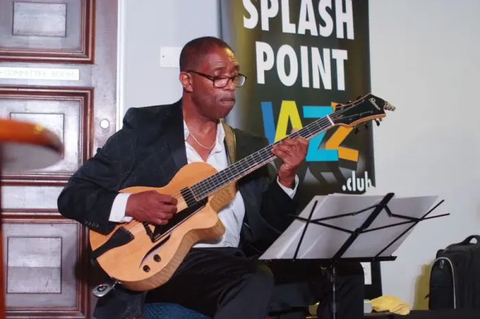 Framed Print : Ciyo Brown, Splash Point Jazz, Eastbourne, East Sussex, UK, 28 Aug 2019. Creator: Brian O Connor Framed Print : Ciyo Brown, Splash Point Jazz, Eastbourne, East Sussex, UK, 28 Aug 2019. Creator: Brian O Connor