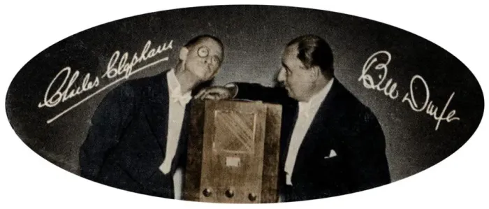 Framed Print : Clapham and Dwyer, musical and radio humorists, 1935 Framed Print : Clapham and Dwyer, musical and radio humorists, 1935