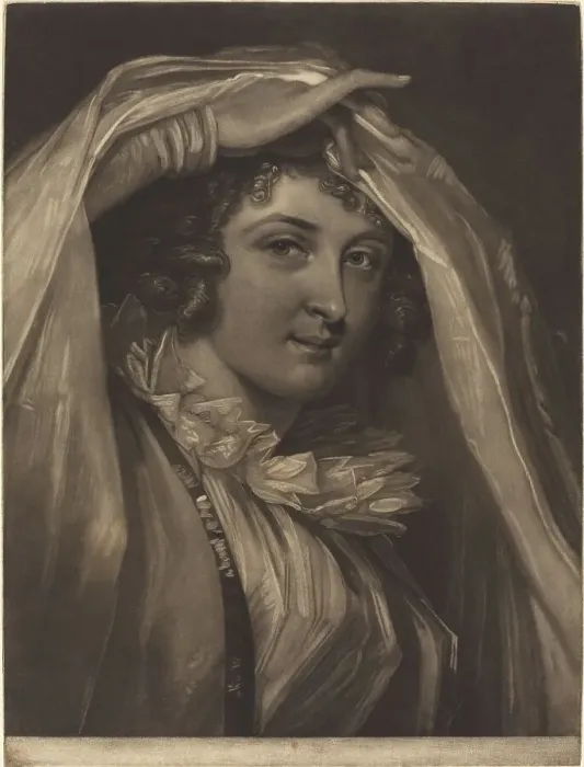 Framed Print : Clara, c. 1797. Creator: John Raphael Smith Framed Print : Clara, c. 1797. Creator: John Raphael Smith