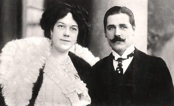 Clara Ellen Butt (1872-1936) and Kennerley Rumford (1870-1957), English singers, 1906
