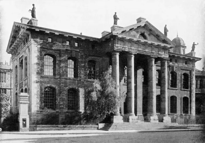 Framed Print : The Clarendon Building, Oxford, c1920. Artist: WF Taylor Framed Print : The Clarendon Building, Oxford, c1920. Artist: WF Taylor
