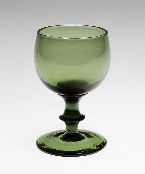 Claret Glass, c. 1824  /  40. Creator: Jersey Glass Company