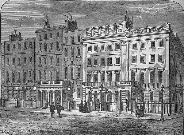 Claridges Hotel, Mayfair, Westminster, London, c1877 (1878)