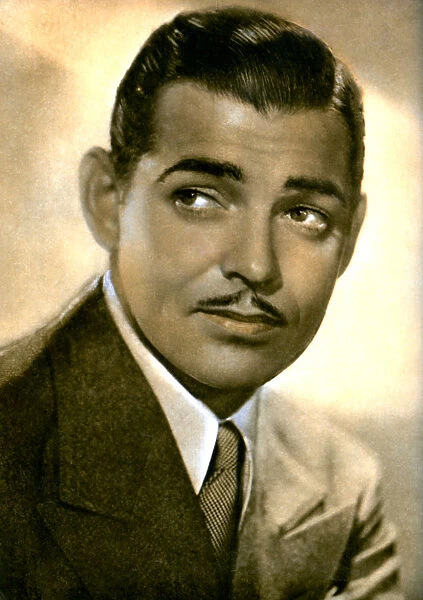 Clark Gable, American actor, 1934-1935