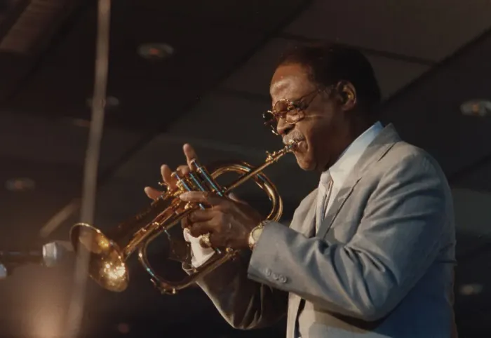 Framed Print : Clark Terry, Jazz Inn Party, Nordwijk, Netherlands, 1989. Creator: Brian Foskett Framed Print : Clark Terry, Jazz Inn Party, Nordwijk, Netherlands, 1989. Creator: Brian Foskett