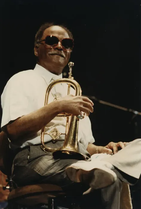 Framed Print : Clark Terry, North Sea Jazz Festival, Netherlands, 1992. Creator: Brian Foskett Framed Print : Clark Terry, North Sea Jazz Festival, Netherlands, 1992. Creator: Brian Foskett