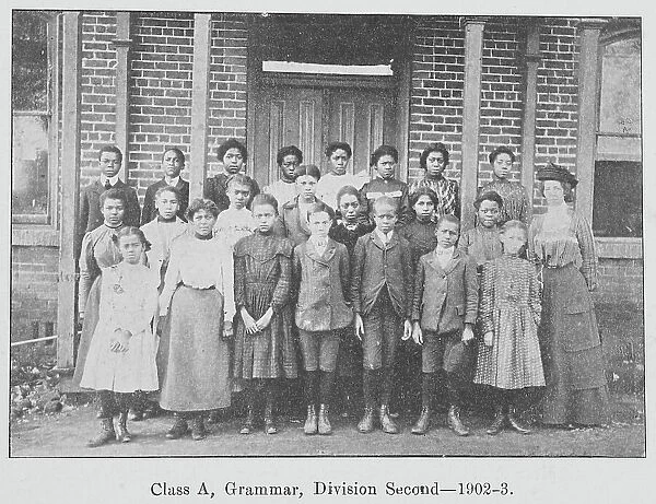 Class A, Grammar, Division Second- 1902-3. Creator: Unknown